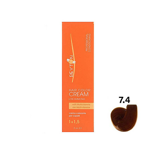 رنگ موی ریتون بلوند مسی شماره 7.4