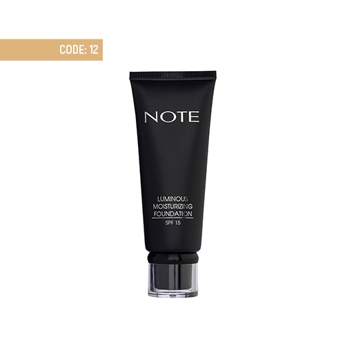 کرم پودر نوت سری Luminous مدل Moisturizing شماره 12