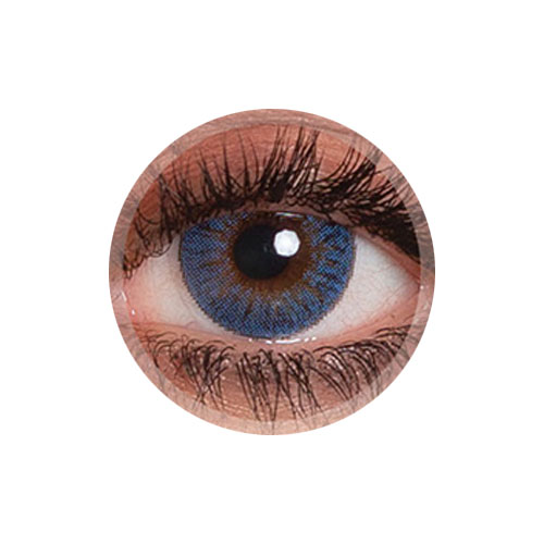 لنز کلیر ویژن  رنگ آبی دوردار شماره CM962