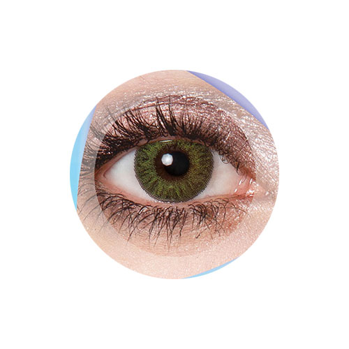 لنز کلیر ویژن  رنگ سبز دوردار شماره CM983