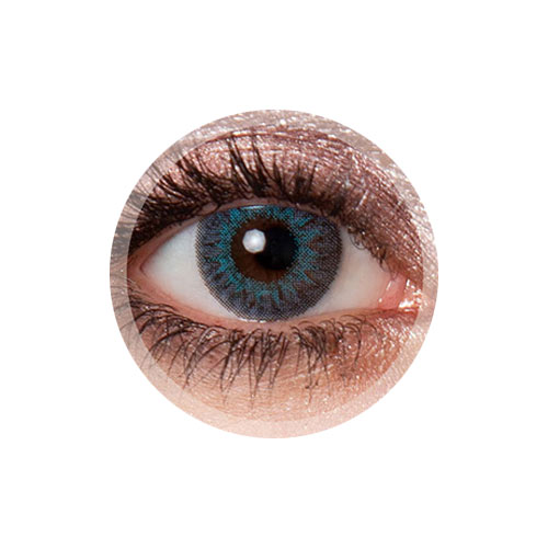 لنز کلیر ویژن رنگ طوسی آبی دوردار شماره CM987