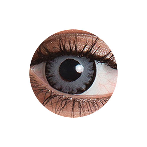 لنز کلیر ویژن رنگ طوسی دور مشکی شماره G0826