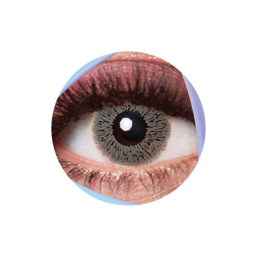 لنز کلیر ویژن رنگ طوسی بدون دور شماره XKU805