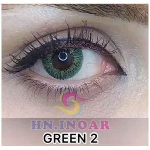لنز رنگی اینوآر مدل green2