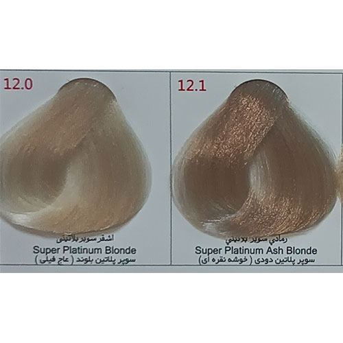 رنگ مو پادینا سری هایلایت شماره 12.0 حجم 100 میلی لیتر رنگ سوپر پلاتین بلوند