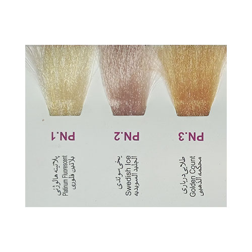 رنگ مو پادینا سری جدید شماره PN.1 حجم 100 میلی لیتر رنگ  پلاتین فلوری