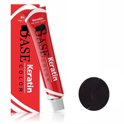 رنگ مو بیس کالر سری دودی شماره C5 حجم 125 میلی لیتر رنگ بلوند دودی تیره