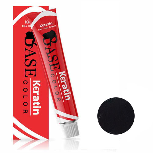 رنگ مو بیس کالر سری دودی شماره C3 حجم 125 میلی لیتر رنگ قهوه ای دودی متوسط