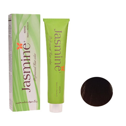 رنگ مو جاسمین سری طلایی شماره 6.4 رنگ بلوند طلایی تیره