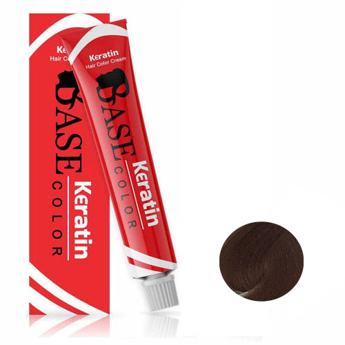 رنگ مو بیس کالر سری زیتونی شماره M8 حجم 125 میلی لیتر رنگ بلوند زیتونی خیلی روشن