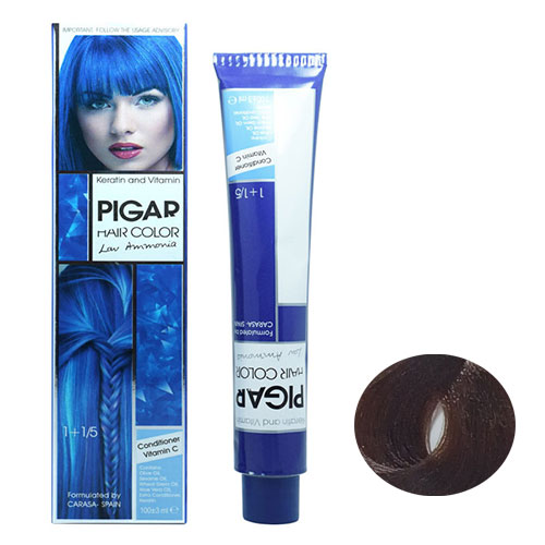 رنگ موی پیگار سری ترکیبی شماره PF.4 رنگ قهوه اسپرسو