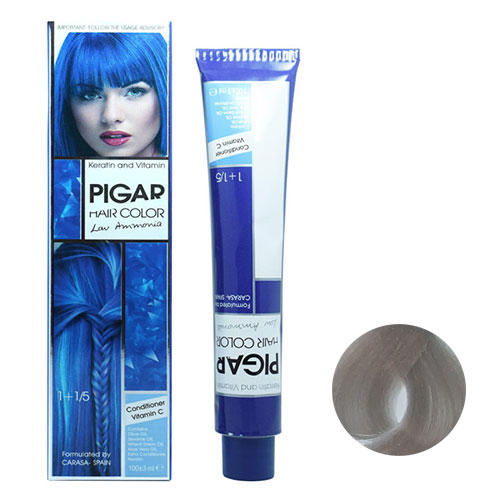 رنگ موی پیگار سری سوپر روشن کننده شماره 90.01 رنگ نقره ای