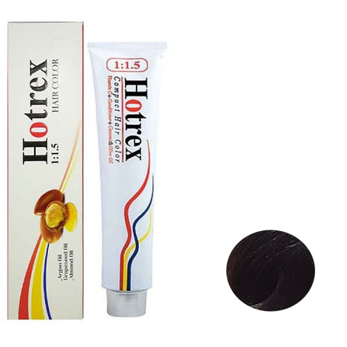 رنگ مو هاترکس سری دودی شماره 5.1 حجم 100 میلی لیتر رنگ قهوه ای دودی روشن
