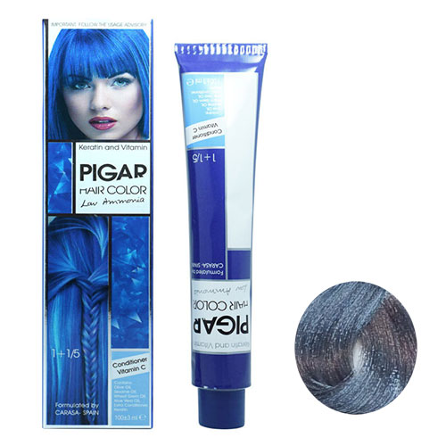 رنگ موی پیگار سری واریاسیون 15 میل شماره E11 رنگ واریاسیون دودی