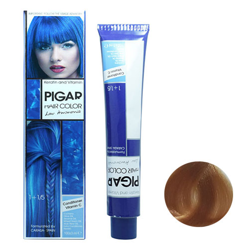 رنگ موی پیگار سری طلایی شماره G9 رنگ بلوند طلایی پلاتینه