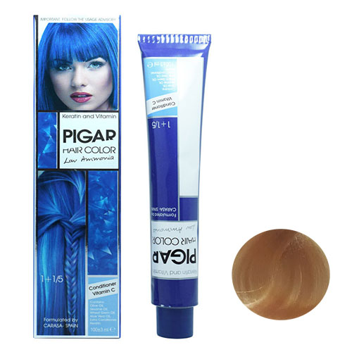 رنگ موی پیگار سری طلایی شماره G10 رنگ بلوند طلایی پلاتینه خیلی روشن