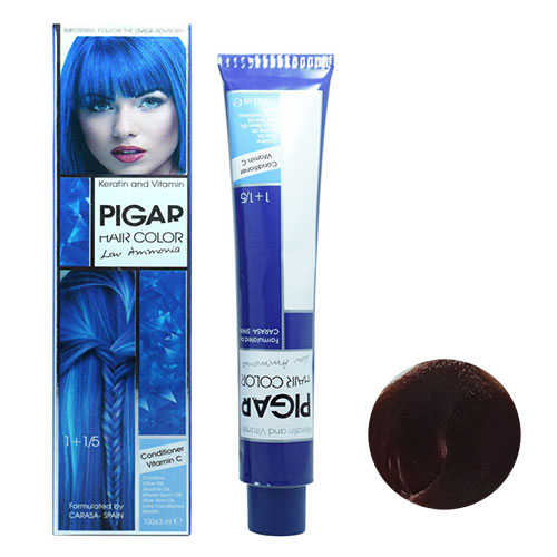 رنگ موی پیگار سری عسلی شماره H5 رنگ عسلی متوسط