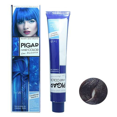 رنگ موی پیگار سری طبیعی قوی شماره 4.00 رنگ قهوه ای متوسط قوی