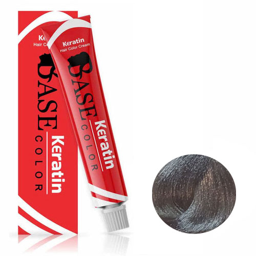 رنگ مو بیس کالر سری خاکستری A8 حجم 125 میلی لیتر رنگ بلوند خاکستری خیلی روشن