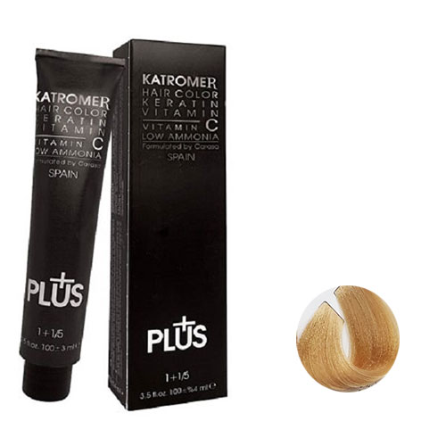 رنگ مو کاترومر سری طبیعی شماره n8 حجم 100 میلی لیتر رنگ بلوند خیلی روشن