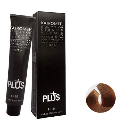 رنگ مو کاترومر سری طبیعی قوی  شماره 6 حجم 100 میلی لیتر رنگ بلوند تیره قوی