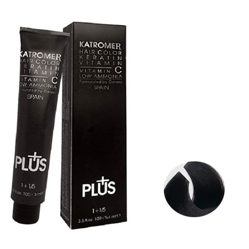 رنگ مو کاترومر سری دودی  شماره c2 حجم 100 میلی لیتر رنگ قهوه ای دودی تیره