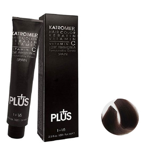 رنگ مو کاترومر سری دودی  شماره c5 حجم 100 میلی لیتر رنگ بلوند دودی تیره