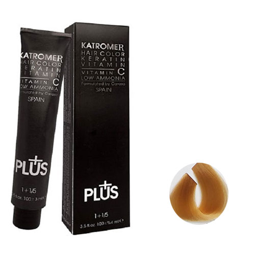 رنگ مو کاترومر سری طلایی  شماره g10 حجم 100 میلی لیتر رنگ بلوند طلایی پلاتینه