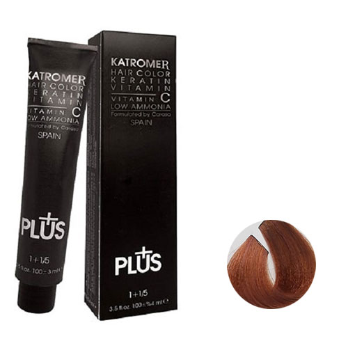 رنگ مو کاترومر سری فندقی شماره 8.475 حجم 100 میلی لیتر رنگ بلوند فندقی روشن