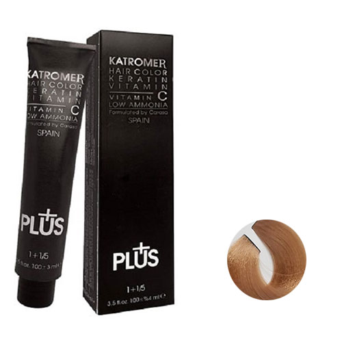 رنگ مو کاترومر سری کاراملی شماره 7.714 حجم 100 میلی لیتر رنگ بلوند کاراملی متوسط