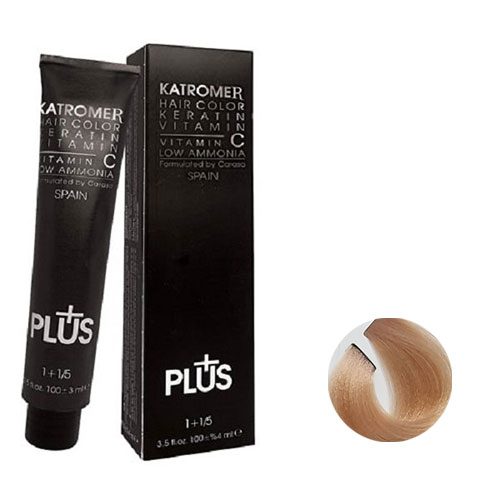 رنگ مو کاترومر سری کاراملی شماره 9.714 حجم 100 میلی لیتر رنگ وانیلی