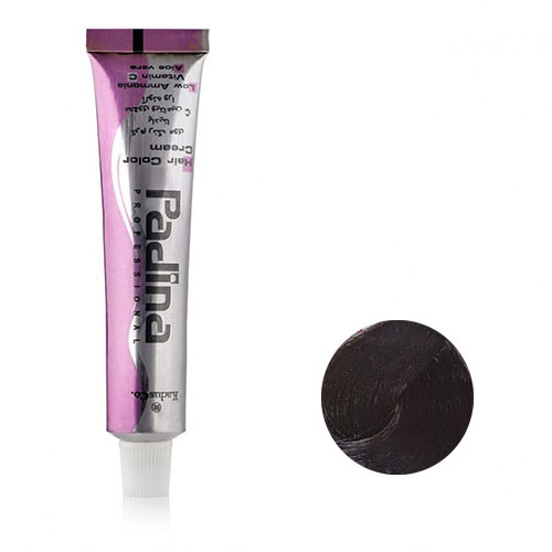 رنگ مو پادینا سری طبیعی قوی شماره 4.00 حجم 100 میلی لیتر رنگ قهوه ای متوسط قوی