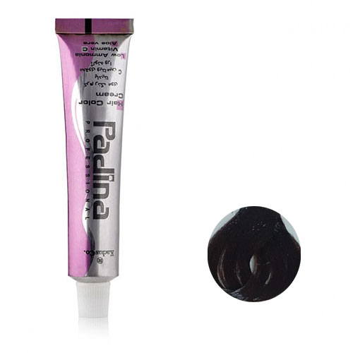 رنگ مو پادینا سری دودی شماره C4 حجم 100 میلی لیتر رنگ قهوه ای دودی روشن