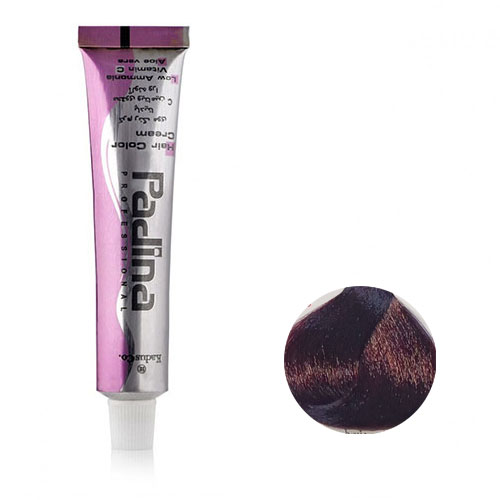 رنگ مو پادینا سری شرابی شماره V5 حجم 100 میلی لیتر رنگ شرابی متوسط