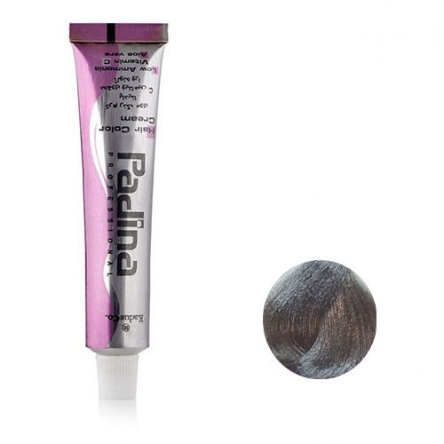 رنگ مو پادینا سری خاکستری شماره A8 حجم 100 میلی لیتر رنگ بلوند خاکستری خیلی روشن