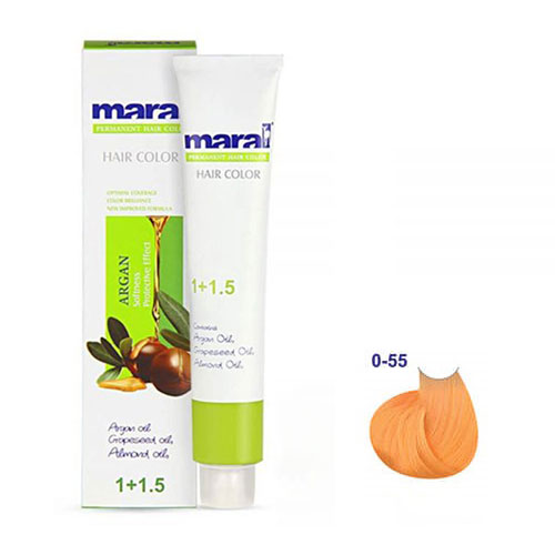 رنگ مو مارال سری واریاسون حجم 100 میلی لیتر شماره 0.55 رنگ واریاسون طلایی