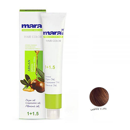 رنگ مو مارال سری ترکیبی حجم 100 میلی لیتر شماره 7.891 رنگ کاکائویی