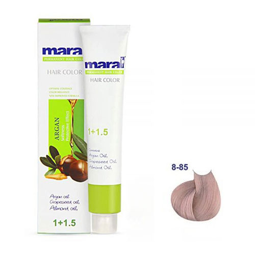 رنگ مو مارال سری نسکافه ای حجم 100 میلی لیتر شماره 8.85 رنگ شیر نسکافه ای