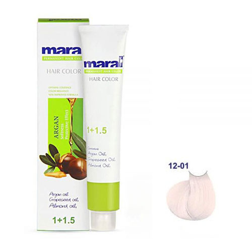 رنگ مو مارال سری هایلایت حجم 100 میلی لیتر شماره 12.01 رنگ عاج فیلی