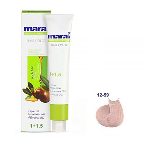 رنگ مو مارال سری هایلایت حجم 100 میلی لیتر شماره 12.59 رنگ شامپاینی