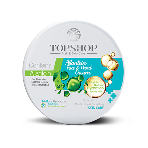 کرم کاسه ای مرطوب کننده حاوی آلانتوئین تاپ شاپ