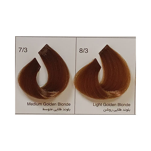رنگ مو جیپسی سری طلایی شماره 8.3 بلوند طلایی روشن
