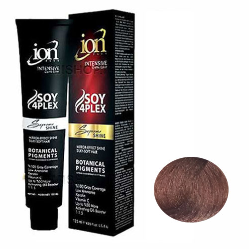 رنگ مو آیون سری فندقی شماره 6.75 رنگ بلوند فندقی تیره