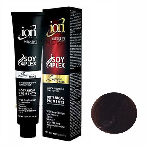 رنگ مو آیون سری تنباکویی شماره 5.73 رنگ قهوه ای تنباکویی روشن