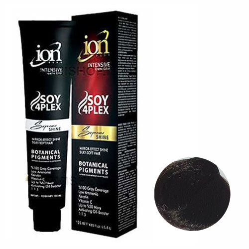 رنگ مو آیون سری طبیعی شماره 4.0 رنگ قهوه ای متوسط