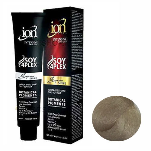 رنگ مو آیون سری زیتونی شماره 10.8 رنگ بلوند زیتونی پلاتینه