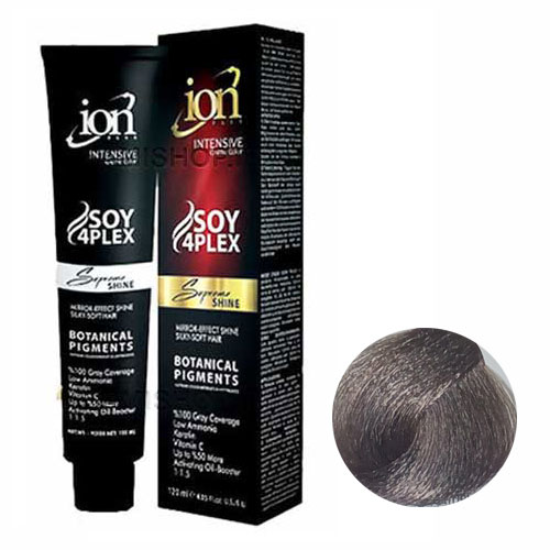 رنگ مو آیون سری دودی طبیعی شماره 6.01 رنگ بلوند طبیعی دودی تیره