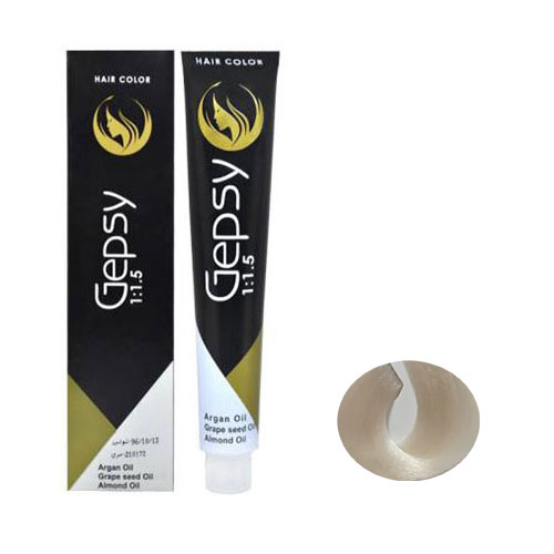 رنگ مو جیپسی سری رنگ های هایلایت شماره 90.000 رنگ سوپر یخی