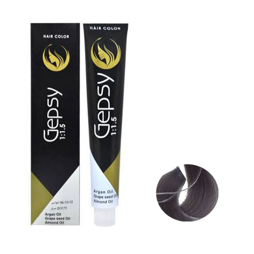 رنگ مو جیپسی سری رنگ های واریاسیون شماره 0.11 رنگ واریاسیون دودی