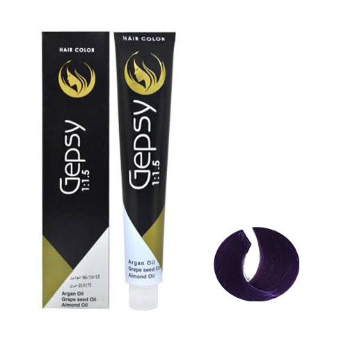 رنگ مو جیپسی سری رنگ های واریاسیون شماره 0.66 واریاسیون بنفش